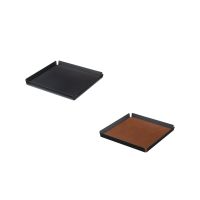 LindDNA Tray Square S BULL cognac / Anthracite