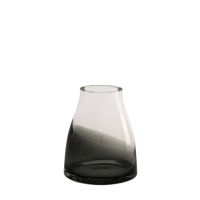 ro Collection Flower Vase No.2 Smoked Grey Höhe 18 cm