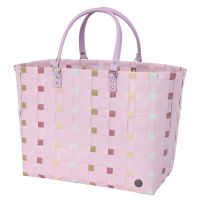 Handed By Summer Dots soft lilac Shopper