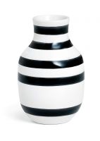 Kähler Vase Omaggio 12,5 cm black
