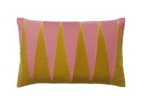 Christina Lundsteen Kissen PAULA Samt 40x60cm gl.olive/blush