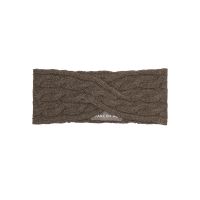 care by me TINA Headband - one size - khaki brown 100% Wolle