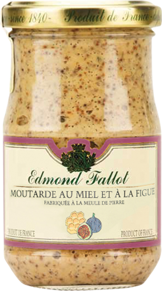 Moutarde au miel et à la figue Edmond Fallot 10cl