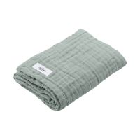 TOC FINE Hand Towel 60x100cm DustyMint 3-lagige Bio-BW Gaze